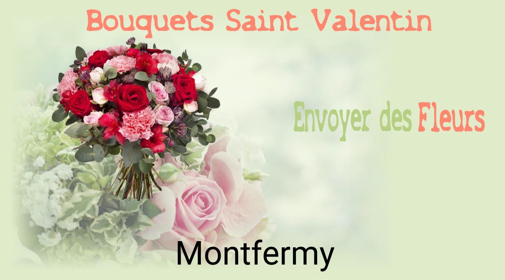 Roses de Saint-Valentin livrées à Montfermy